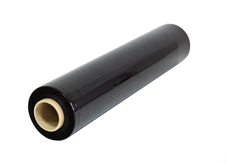 Folia stretch czarna - 3,0 kg netto
