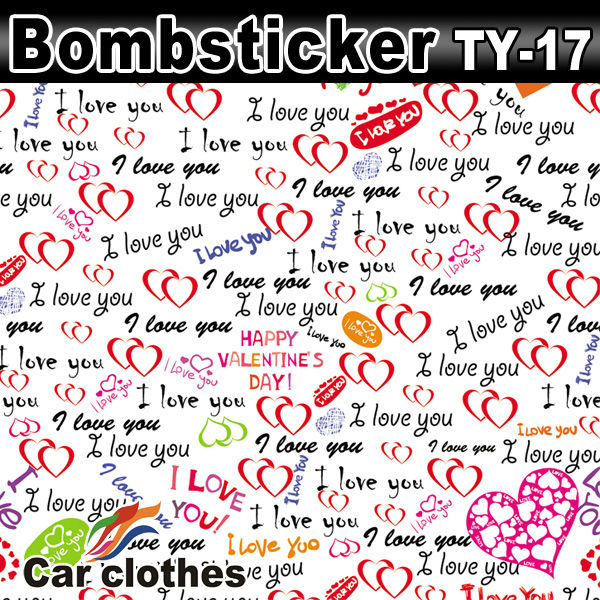 Folia stickerbomb 150 cm x 50 cm